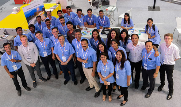 Ador Team at Traffic InfraTech Expo 2018 Mumbai