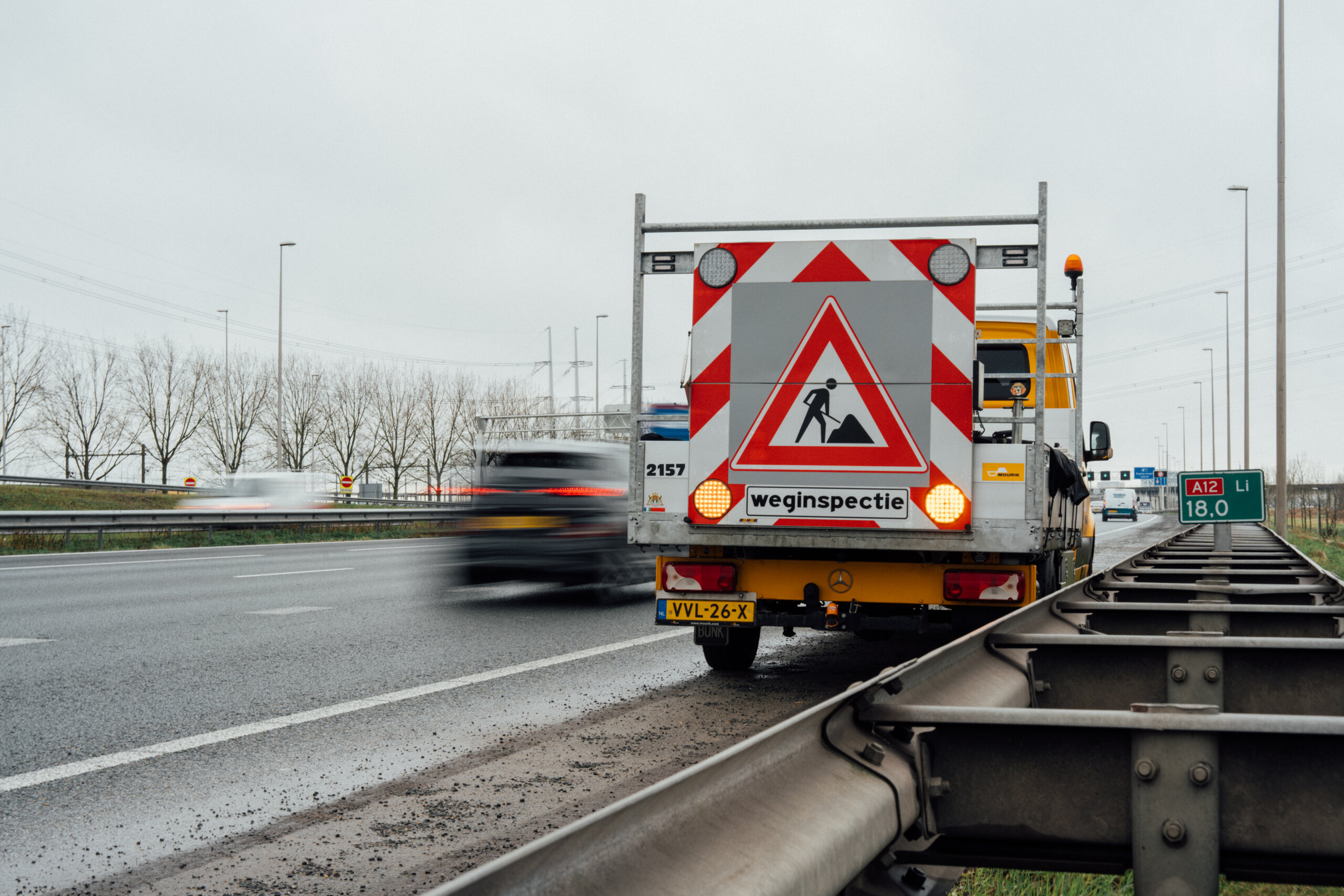 Veiliger werken op de vluchtstrook